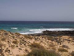 Schieferfarbener Himmel über Fuerteventura